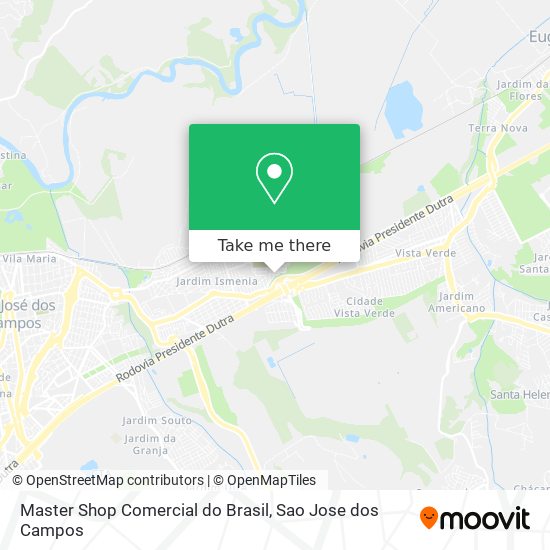 Master Shop Comercial do Brasil map