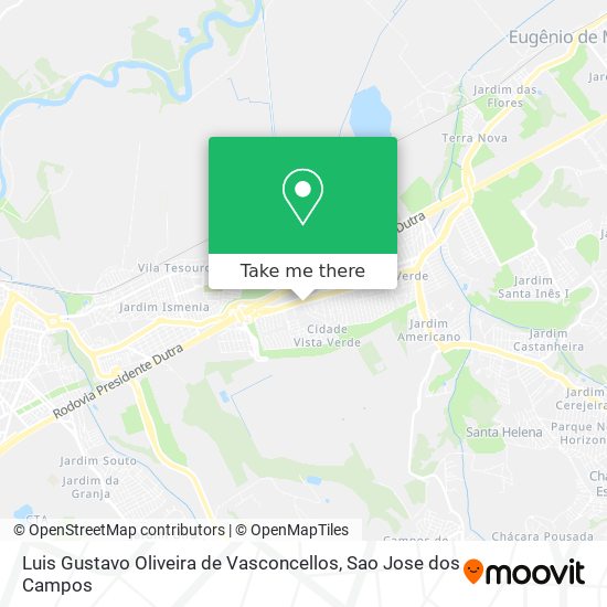 Luis Gustavo Oliveira de Vasconcellos map