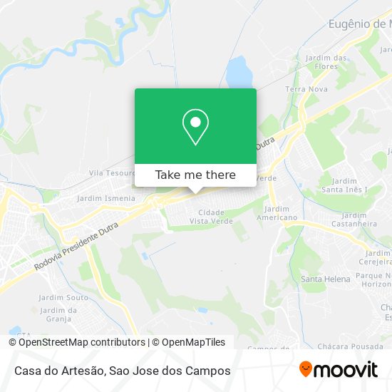 Casa do Artesão map