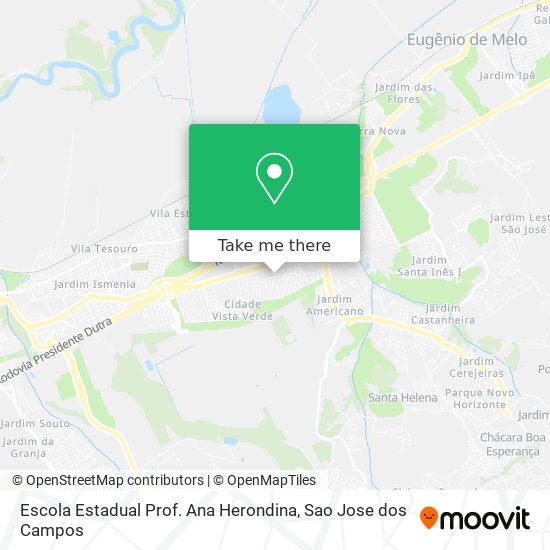 Escola Estadual Prof. Ana Herondina map