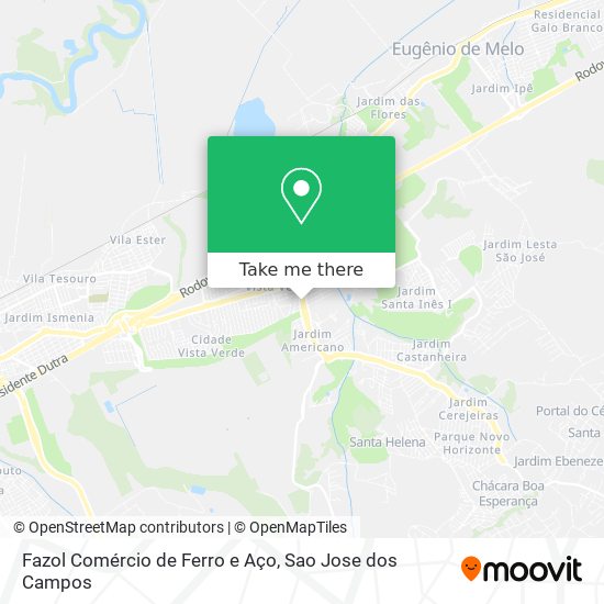 Fazol Comércio de Ferro e Aço map