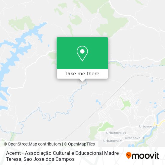 Acemt - Associação Cultural e Educacional Madre Teresa map
