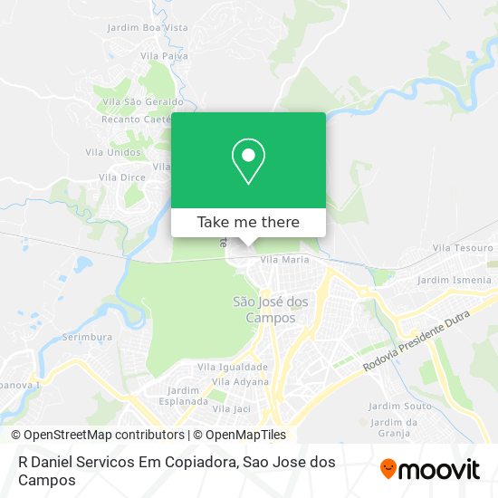 R Daniel Servicos Em Copiadora map