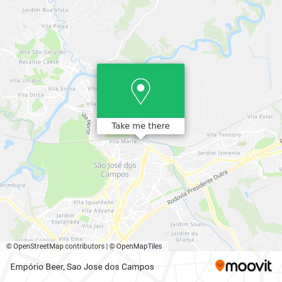 Empório Beer map