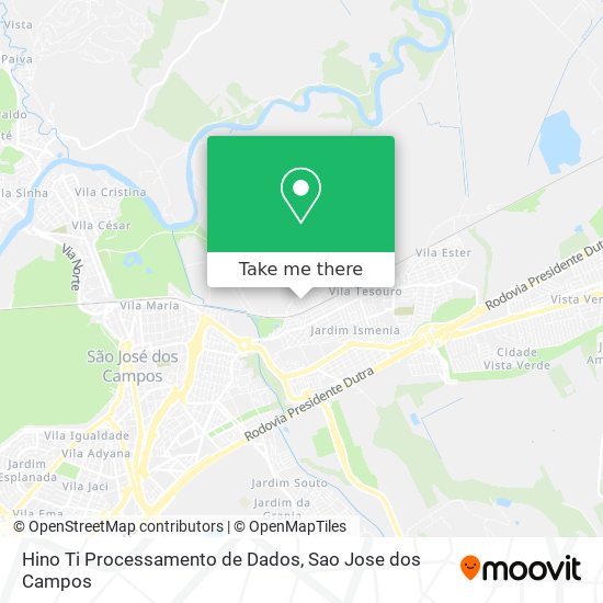 Mapa Hino Ti Processamento de Dados