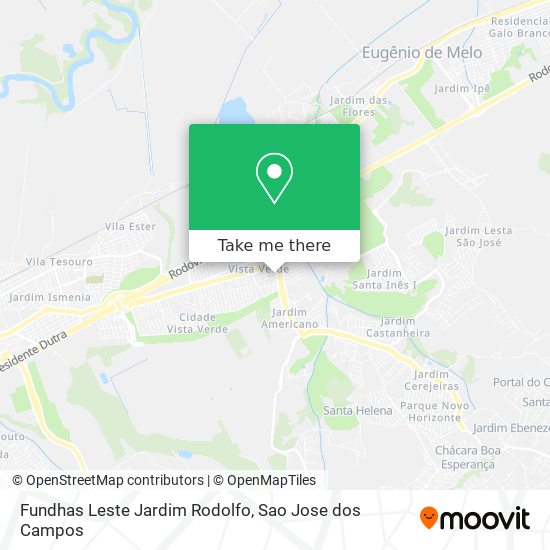 Fundhas Leste Jardim Rodolfo map