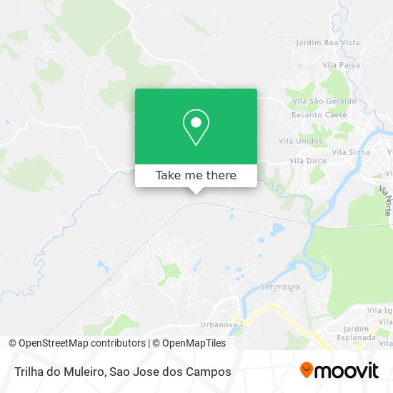 Trilha do Muleiro map