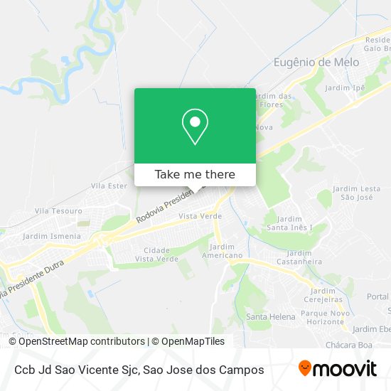 Ccb Jd Sao Vicente Sjc map
