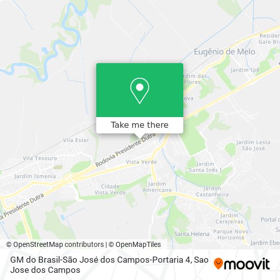 Mapa GM do Brasil-São José dos Campos-Portaria 4