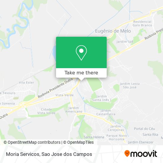 Moria Servicos map