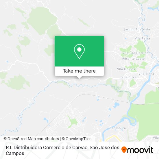 R.L Distribuidora Comercio de Carvao map