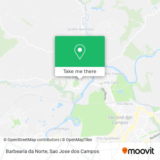 Barbearia da Norte map
