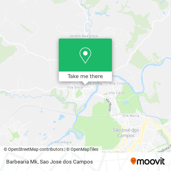 Barbearia Mk map