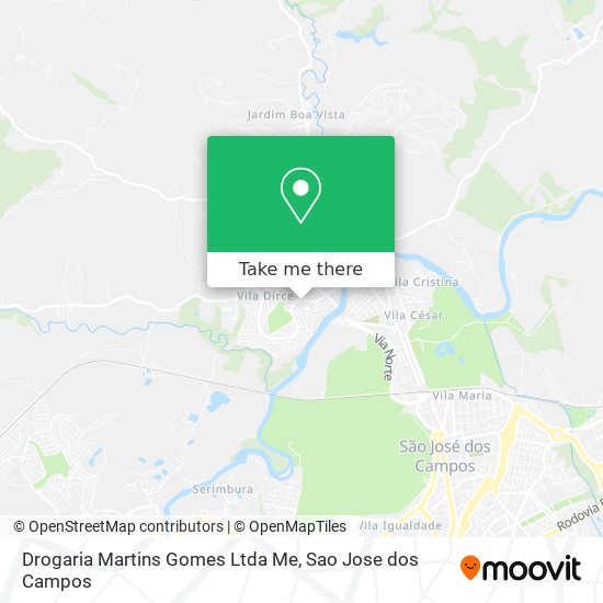 Drogaria Martins Gomes Ltda Me map