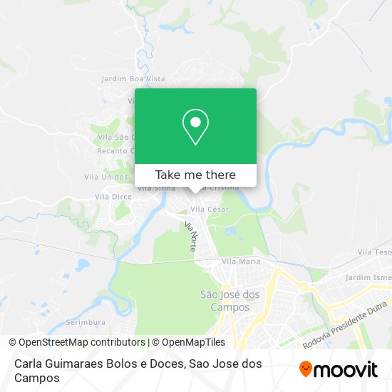 Carla Guimaraes Bolos e Doces map