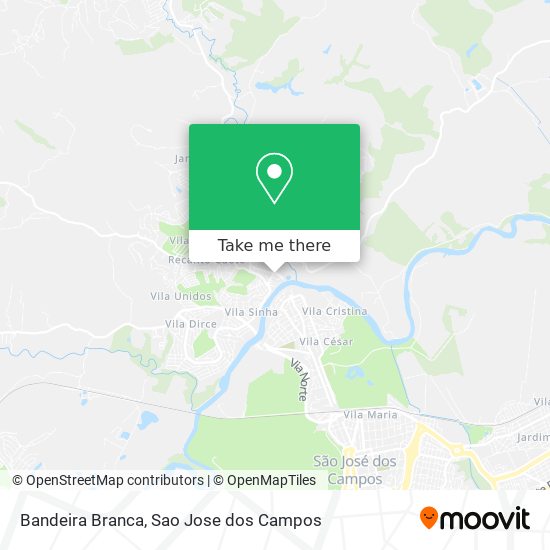 Bandeira Branca map