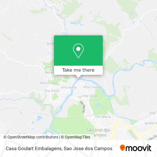 Casa Goulart Embalagens map