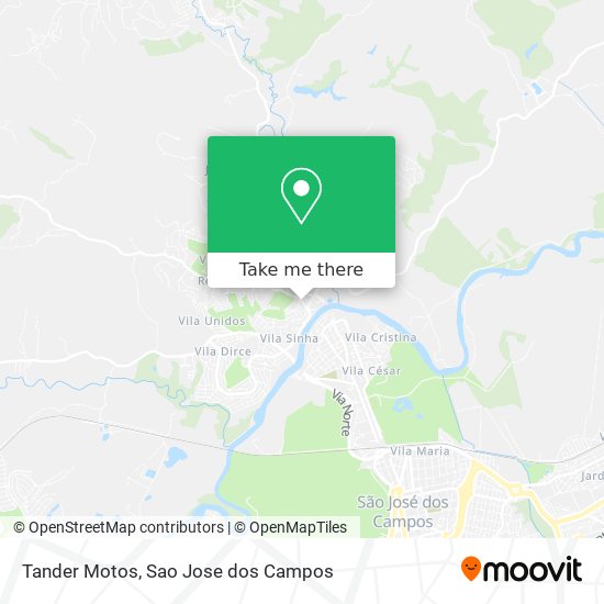 Tander Motos map