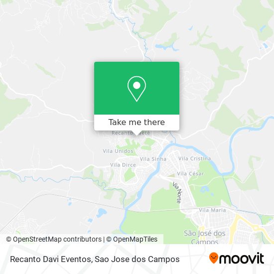 Recanto Davi Eventos map