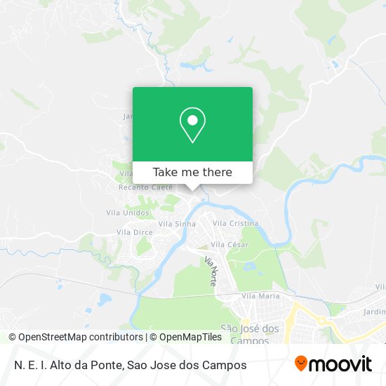 N. E. I. Alto da Ponte map