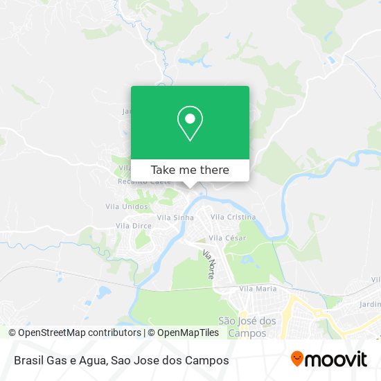 Brasil Gas e Agua map