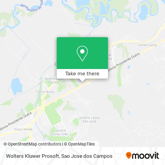 Wolters Kluwer Prosoft map