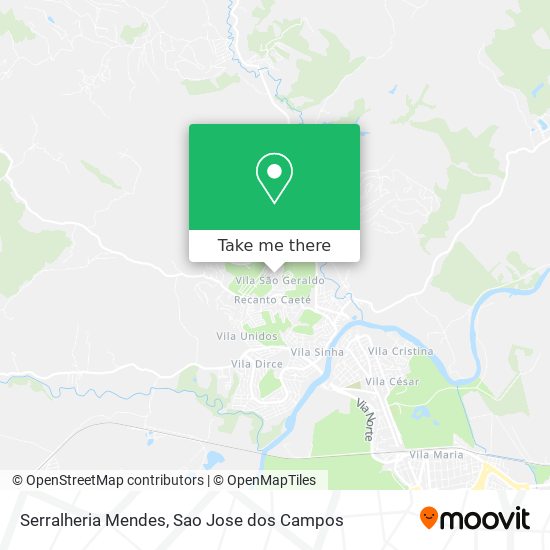 Serralheria Mendes map