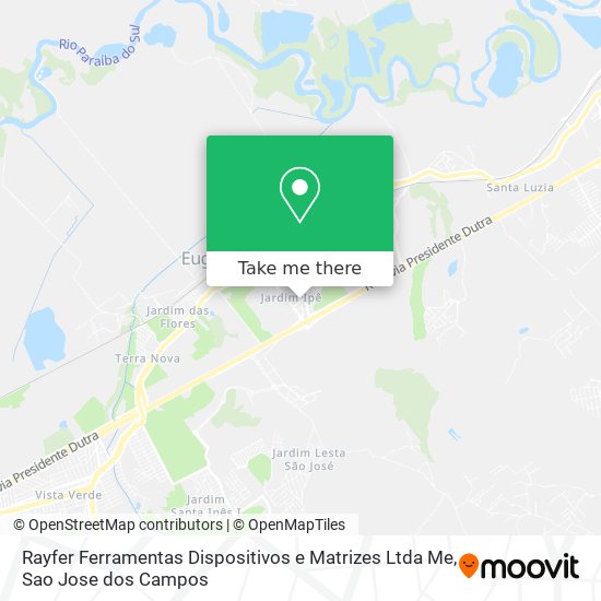 Rayfer Ferramentas Dispositivos e Matrizes Ltda Me map