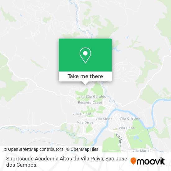 Sportsaúde Academia Altos da Vila Paiva map