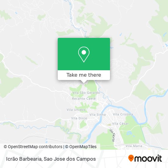 Icrão Barbearia map