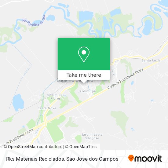 Rks Materiais Reciclados map