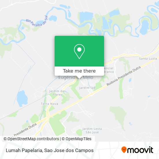 Lumah Papelaria map