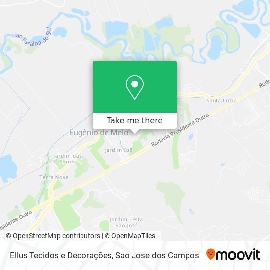 Ellus Tecidos e Decorações map