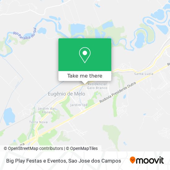 Big Play Festas e Eventos map