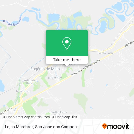 Lojas Marabraz map