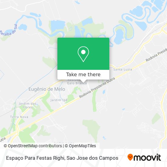 Espaço Para Festas Righi map