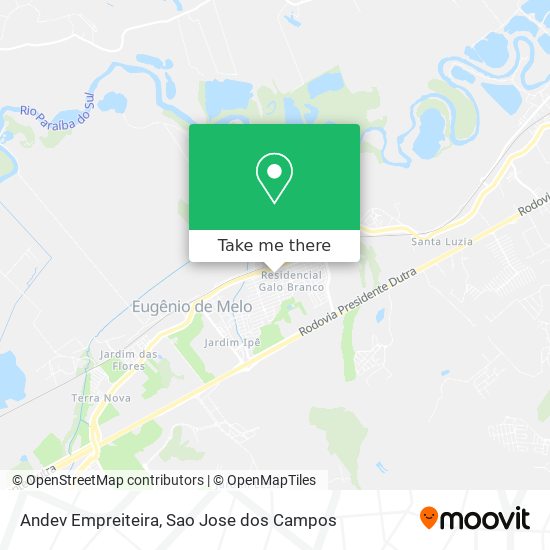 Andev Empreiteira map