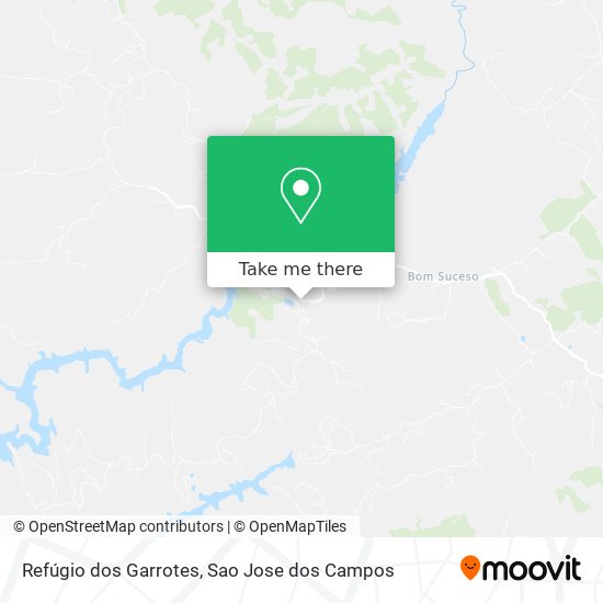 Refúgio dos Garrotes map