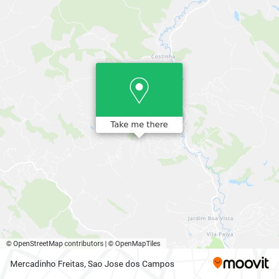 Mercadinho Freitas map