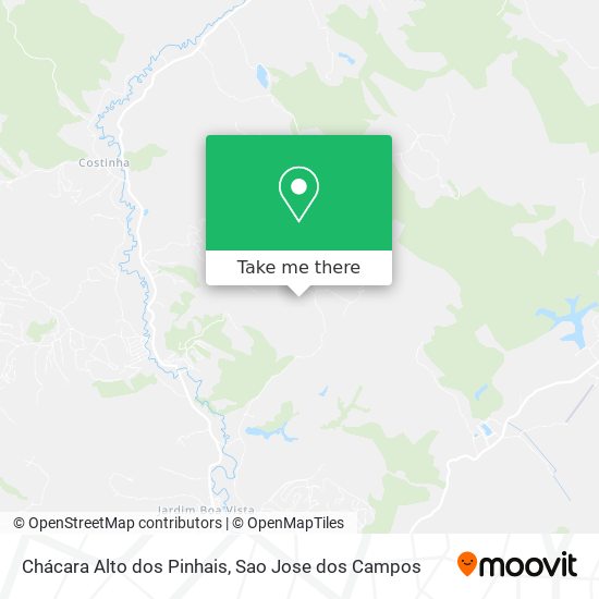 Chácara Alto dos Pinhais map