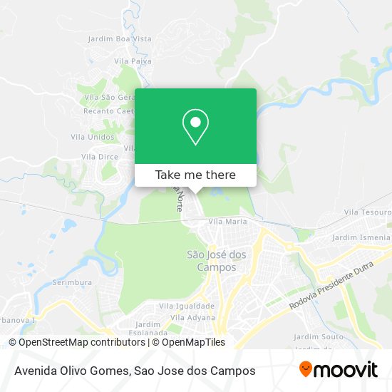 Avenida Olivo Gomes map