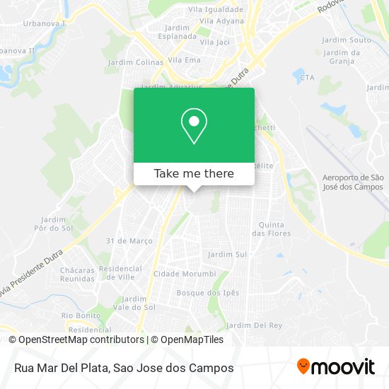 Rua Mar Del Plata map