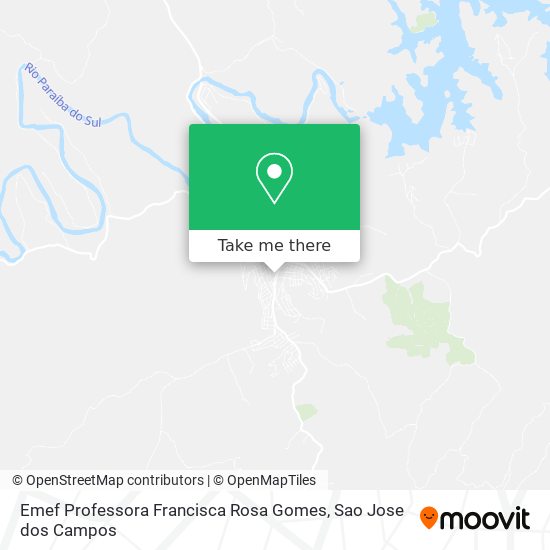 Emef Professora Francisca Rosa Gomes map