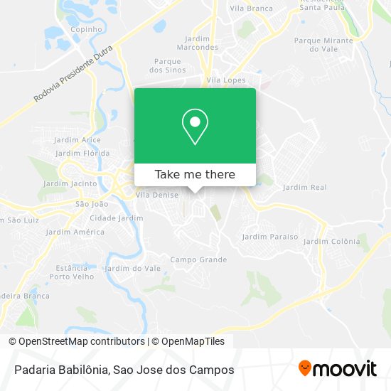 Padaria Babilônia map