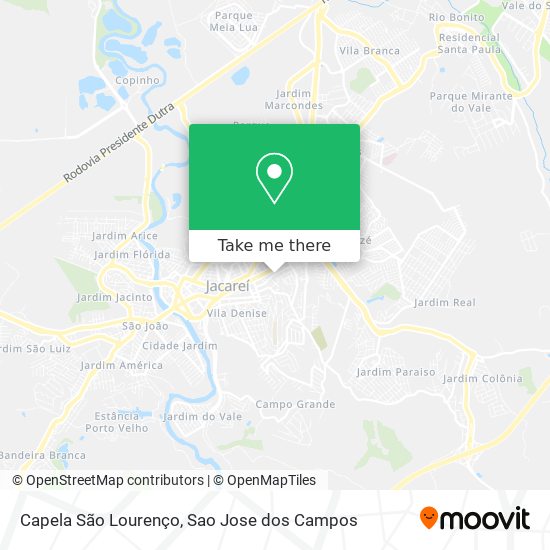 Capela São Lourenço map