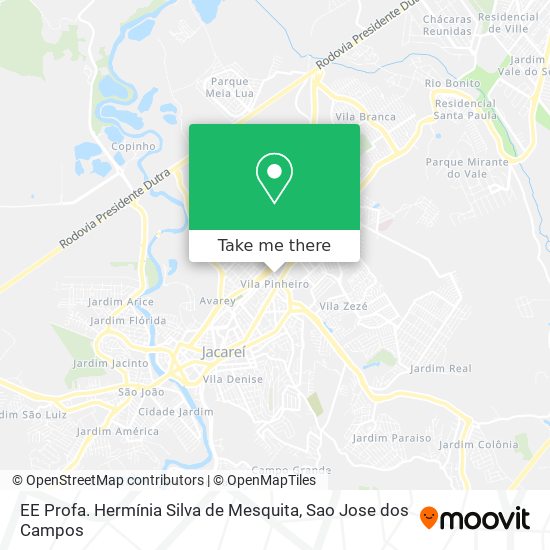 EE Profa. Hermínia Silva de Mesquita map