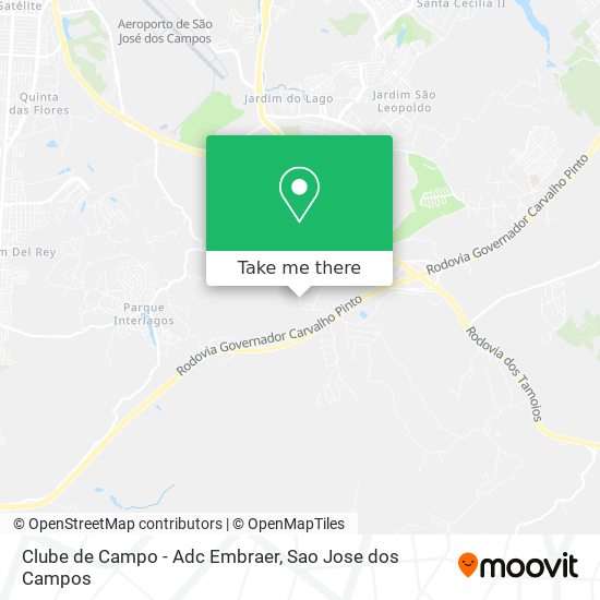 Clube de Campo - Adc Embraer map