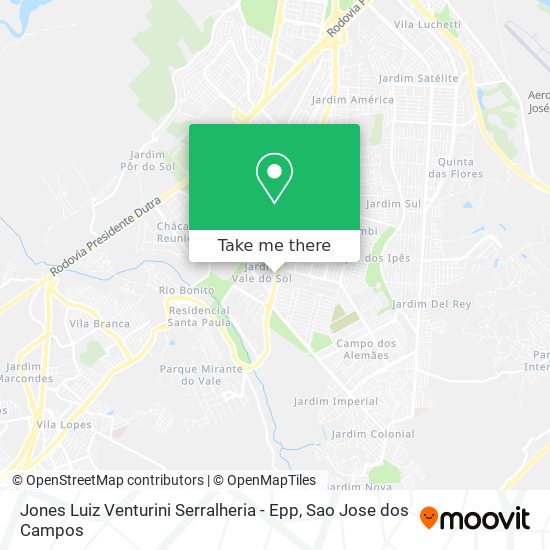 Jones Luiz Venturini Serralheria - Epp map