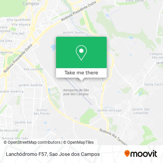 Lanchódromo F57 map