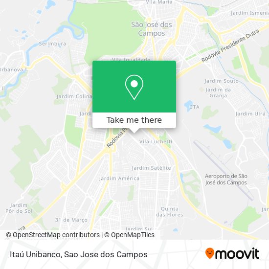 Itaú Unibanco map